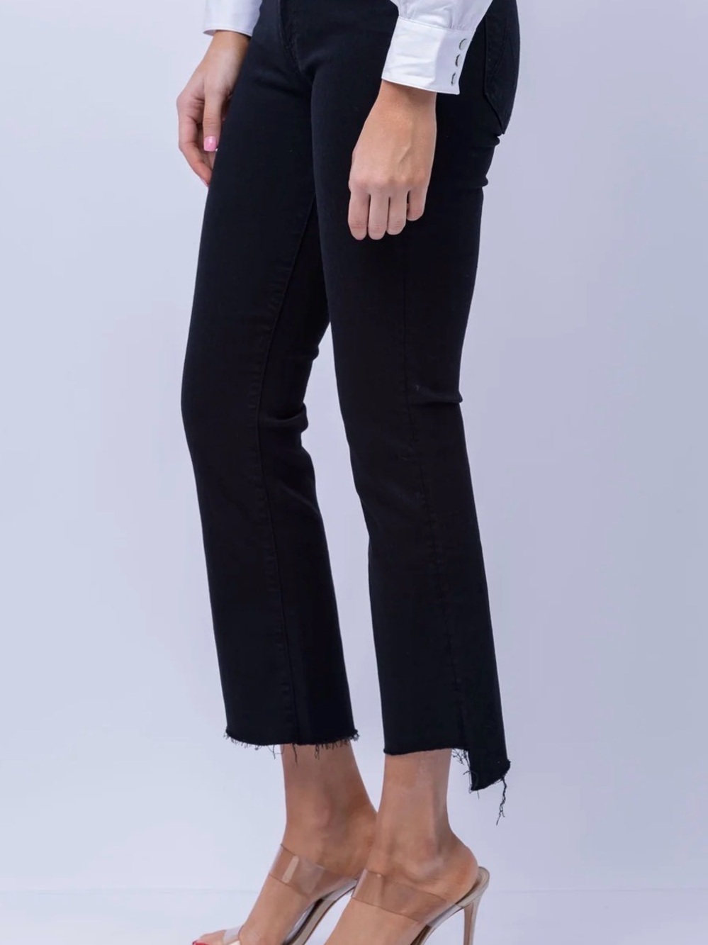 Mother Denim - NWOT - The Insider Crop Step Fray - Not Guilty - 33 - Picture 2 of 8